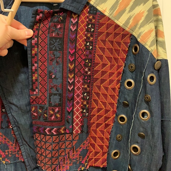 Free people Indigo Dreams jacket duster - Picture 4 of 16